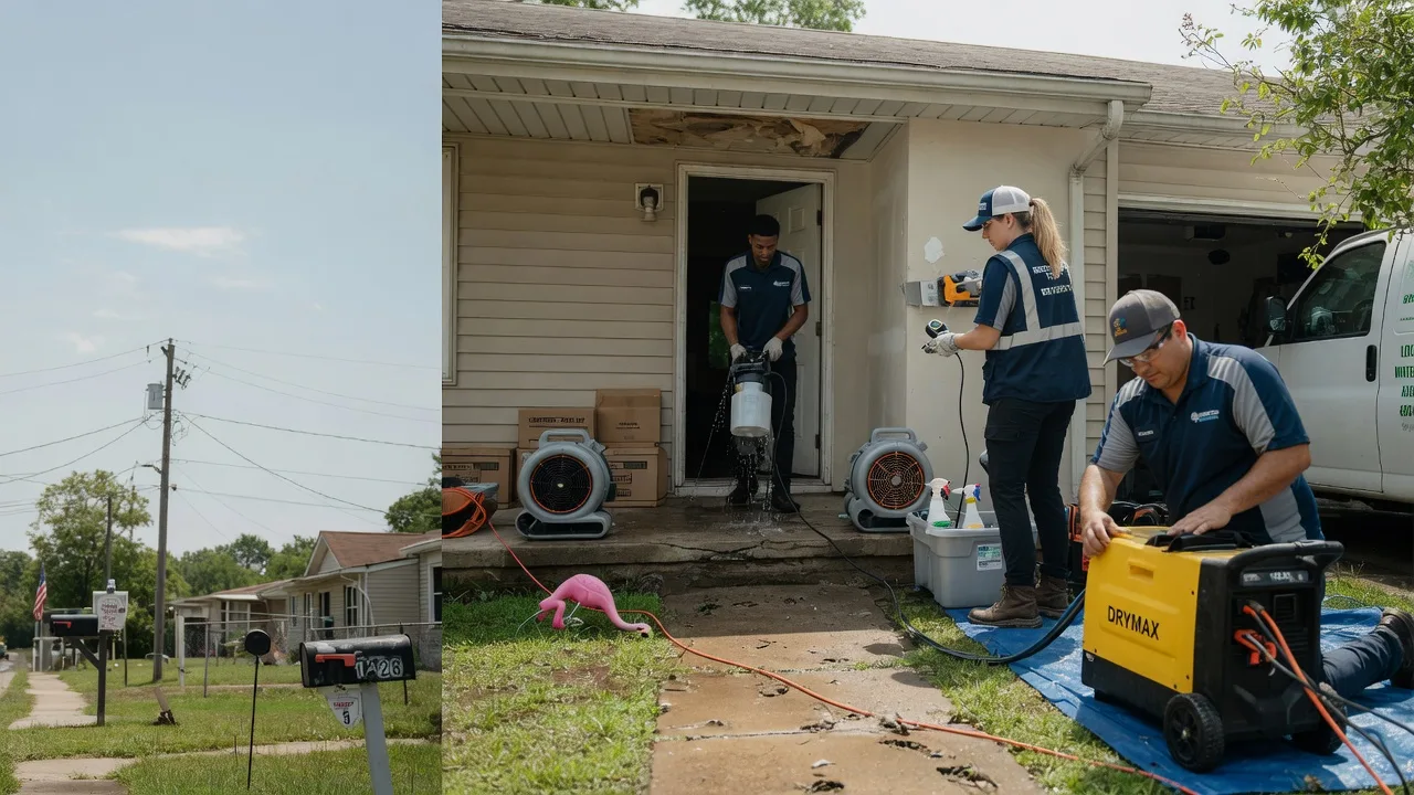 Storm Damage Water Removal in Teeds Grove, IA near me